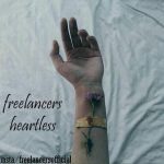 متن آهنگ Freelancers Heartless